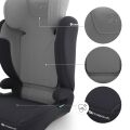 Autosedačka Kinderkraft I-Spark 2 Plus i-Size (100-150 cm) - Grey
