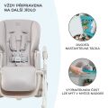 Dětská jídelní židlička YUMMY Kinderkraft