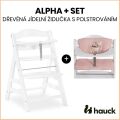 ŽIDLIČKA HAUCK ALPHA+ set 2v1 s polstrováním
