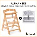 ŽIDLIČKA HAUCK ALPHA+ set 2v1 s polstrováním