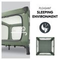 Hauck Ohrádka/cestovní postýlka Sleep N Play SQ Set Dark Green