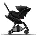 Sportovní kočárek Hamilton R1 s nánožníkem - Black