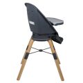 Jídelní židlička BABYGO CAROU 360° - Grey