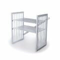 MIMIKO Postýlka kulatá 9v1 - Round Grey