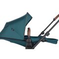 Kombinovaný kočárek Easywalker Harvey5 Premium set XXL Jade Green + CYBEX Aton B2 i-Size + Isofix základna