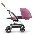 Kočárek Cybex Eezy S Twist+ 2 - Moon Black/Silver 2023