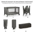 Kinderkraft Cestovní postýlka Joy 2 - Dark grey