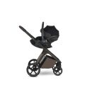 EASYWALKER Zoey Go kombinovaný kočárek set 4v1 XXL limited + Cybex Aton B2 + Base One - Pure Black