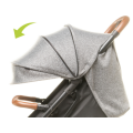 Kočárek 4Baby Twizzy - Dark Grey