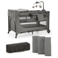 Kinderkraft cestovní postýlka Joy 2 s doplňky - Beige