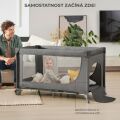 Kinderkraft cestovní postýlka Joy 2 s doplňky - Beige