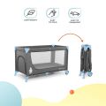 Kinderkraft cestovní postýlka Joy s doplňky