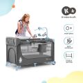 Kinderkraft cestovní postýlka Joy s doplňky