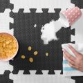 Podložka pěnové puzzle Kinderkraft Luno 30ks - Black