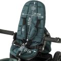 Tříkolka Kinderkraft Easytwist Platinum - Midnight Green