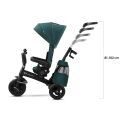 Tříkolka Kinderkraft Easytwist Platinum - Mauvelous Pink
