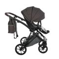 Kočárek dvojkombinace Jasmine Daisy Soft - 07 Grey Olive