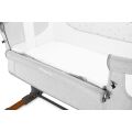 Postýlka MoMi Smart Bed 4v1 - Světle šedá