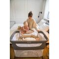 Postýlka MoMi Smart Bed 4v1 - Šedá