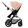 Kočárek kombinovaný KINDERKRAFT Moov 2 pěnová EVA kola 3v1