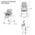 Dětská jídelní židlička YUMMY Kinderkraft