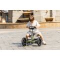 QPLAY šlapací čtyřkolka Go Kart 3r+ Army Green