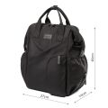 BABYONO Taška přabalovací/batoh Modern Style - Black