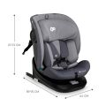 Autosedačka Kinderkraft I-Grow i-Size 40-150cm - Grey