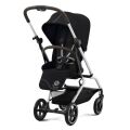 Kočárek Cybex Eezy S Twist+ 2 - Moon Black/Silver 2023
