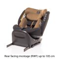 Autosedačka 4Baby Roto-Fix i-size 40-150 cm - Mokka 2026