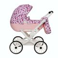 Kočárek pro panenky JASMINE Kids - Fialka 03