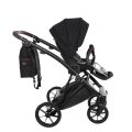 Kočárek dvojkombinace Jasmine Daisy Soft - 08 Dark Black