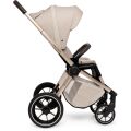 Kombinovaný kočárek Muuvo Quick Boho Beige 3v1 + CYBEX Aton B2 i-Size + isofix základna