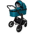 Kombinovaný kočárek Muuvo Quick SE 2 Sunset Black set 3v1 + CYBEX Aton B2 i-Size + základna