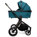 Kombinovaný kočárek Muuvo Quick SE 2 Sunset Black set 3v1 + CYBEX Aton B2 i-Size + základna