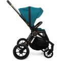 Kombinovaný kočárek Muuvo Quick SE 2 Chromium Black set 3v1 + CYBEX Aton B2 i-Size + základna 