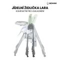 Bomimi Jídelní židlička Lara - Ekokůže green
