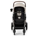 Kočárek kombinovaný KINDERKRAFT Moov 2 pěnová EVA kola 3v1 - Moonlight Grey