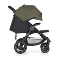 PETITE&MARS Kočárek sportovní Street2 Air Black - Mature Olive