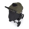 PETITE&MARS Kočárek sportovní Street2 Air Black - Mature Olive