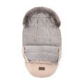 Fusak PETITE MARS 4v1 Comfy + rukavice na kočárek Furry - Rose Petal