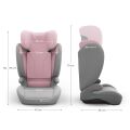 Autosedačka Kinderkraft I-Spark 2 Plus i-Size (100-150 cm) - Pink