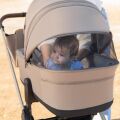 Kočárek Carrello Ultra  New 2v1 CRL-6527 - Floral Beige 2025