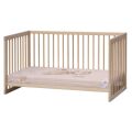 Postýlka Scarlett Kombi s vyndavacími příčkami buk - přírodní 120 x 60 cm