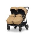 Euro-Cart Doblo kočárek pro dvojčata a sourozence - Camel
