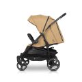 Euro-Cart Doblo kočárek pro dvojčata a sourozence - Camel