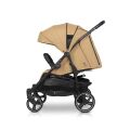 Euro-Cart Doblo kočárek pro dvojčata a sourozence - Camel