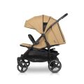 Euro-Cart Doblo kočárek pro dvojčata a sourozence - Camel
