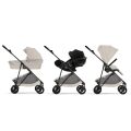 Kočárek Cybex Melio Carbon - Dune Grey 2026