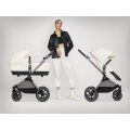 Kočárek Cybex Eos Lux 2v1 - Black/Moon Black